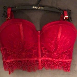 Honey Birdette Maria Red Bra 32DD